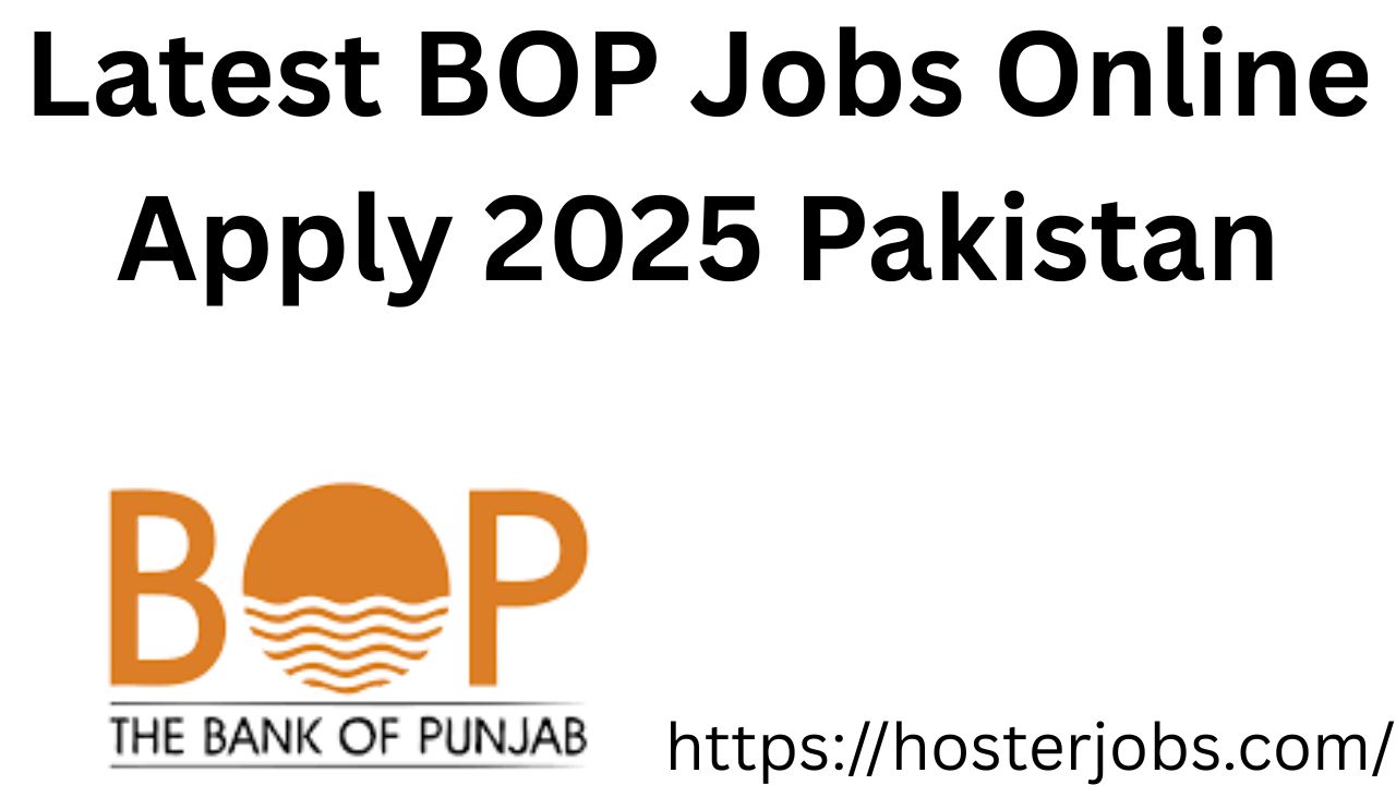 BOP Jobs Online Apply