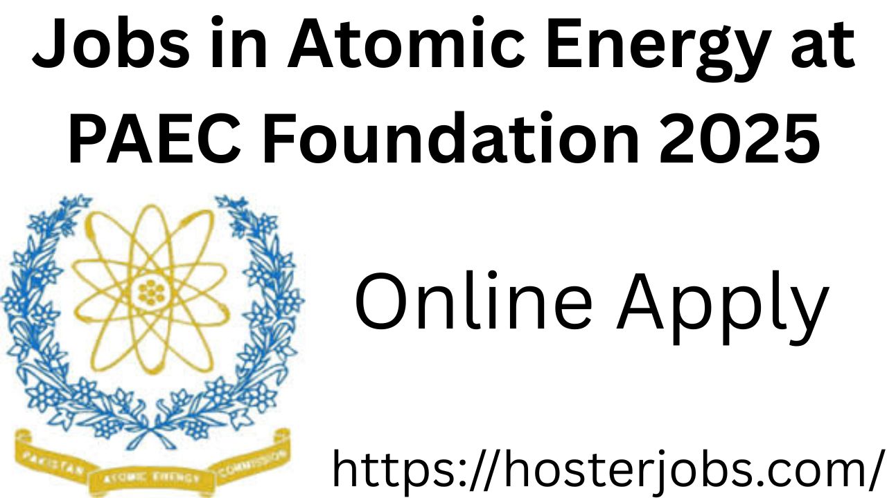 Jobs in Atomic Energy